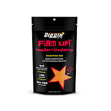 Diggin' Your Dog Firm Up! Dog & Cat Pumpkin Plus Cranberry Supplement, Digestive Support, 4-oz bag