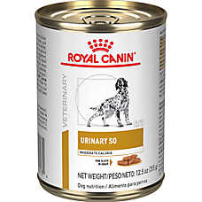 Royal Canin? Veterinary Diet Urinary SO Moderate Calorie Adult Dog Wet Food in Gravy ? 12.5 oz can