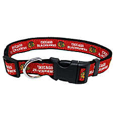 Pets First Chicago Blackhawks Dog Collar