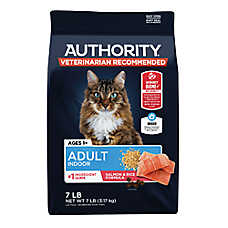 Authority? Everyday Health Indoor Cat Dry Food - Salmon & Rice, With-Grain