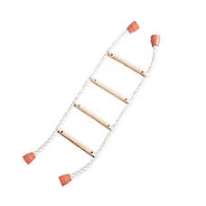 Armarkat Wall-Mounted Real Wood Cat Climbing Ladder, Natural