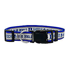 Pets First Duke University Satin Collar