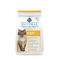 Blue Buffalo? Blue Natural Veterinary Diet&trade; K+M Adult Dry Cat Food - Natural, Chicken