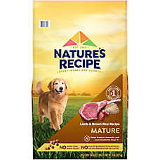 Nature's Recipe Dry Dog Food Senior - Lamb, Rice