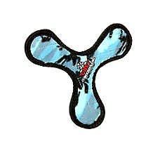 TUFFY? JR Boomerang Blue Camo Dog Toy