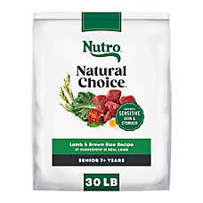 Nutro Natural Choice&trade; Healthy Aging Senior Dry Dog Food - Lamb & Brown Rice