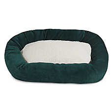 Majestic Pet Villa Collection Sherpa Bagel Dog Bed