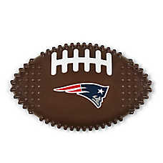 New England Patriots Hard Nylon Football Dog Chew Toy