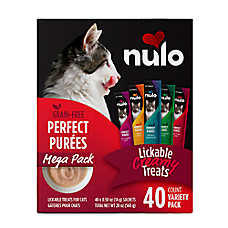 Nulo Perfect Puree Lickable Cat Treats Variety Pack