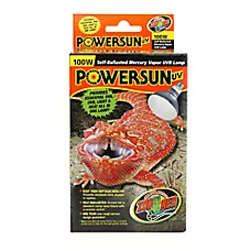 Zoo Med PowerSun Vapor UVB Reptile Lamp UVB Heat & Light Bulb - 100 watt
