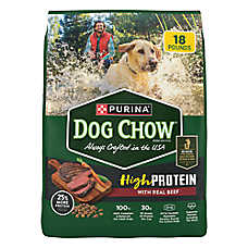 Purina Dog Chow High Protein Beef Dog Food