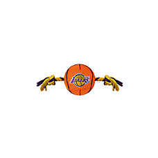 Pets First NBA LA Lakers Nylon Basketball Dog Toy
