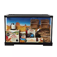 Thrive Desert Reptile Terrarium Essentials Kit - Desert Reptile Terrarium Kit - 10 gallon - 20x10x12