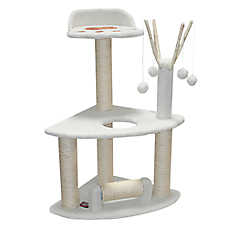 Majestic Pet 36-in Casita Cat Tree, Off White
