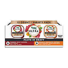 NUTRO ULTRA&trade; Bistro Mix Adult Wet Dog Food - Filets in Gravy , 12 Count