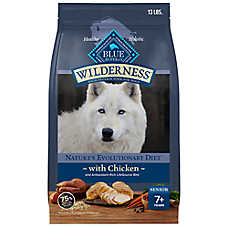 Blue Buffalo Wilderness High Protein, Chicken Senior High Protein, Dry Dog Food