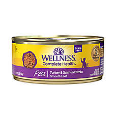 Wellness? Complete Health Adult Cat Wet Food - Natural, Grain Free, Pate, 5.5 Oz