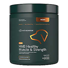 VetriScience Dog HMB Healthy Muscle & Strength w/ Type II Collagen, Pork Flavored Granules, 8.47 Oz