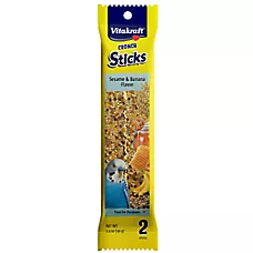 Vitakraft® Crunch Sticks Sesame & Banana Parakeet Treat - Crunchy Treat Sticks