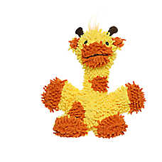 MIGHTY JR Microfiber Ball Giraffe Dog Toy