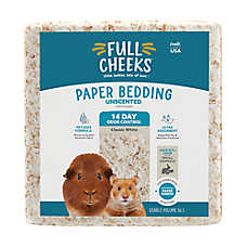 Full Cheeks&trade; Odor Control Small Pet Paper Bedding - Classic White