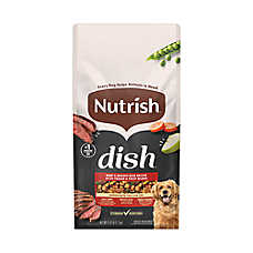 Rachael Ray Nutrish Dish Dry Dog Food All Life Stage - Beef, Brown Rice