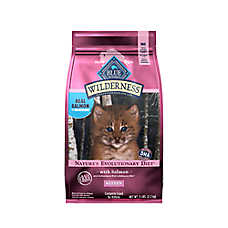 Blue Buffalo Wilderness Kitten Dry Food - Grain Free, Salmon