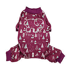 Hip Doggie Ivory Ella Winter Wonderland Dog Pajamas