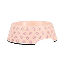 Top Paw? Pink Paw Melamine Dog Bowl, Multiple Sizes 12 OZ, 27 OZ, 52 OZ