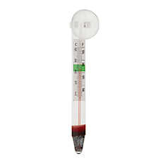 Top Fin? Floating Glass Aquarium Thermometer - Fish Tank Thermometer
