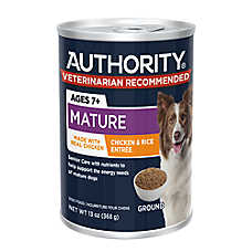 Authority? Everyday Health Chicken & Rice Entree Senior 7+ Wet Dog Food - 13 oz
