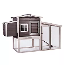 New Age Pet® Hampton Chicken Coop with Pen - Backyard Chicken Coop
