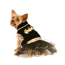Rubie's Pet Shop Halloween Batgirl Tutu Dress Dog & Cat Costume