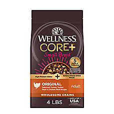 Wellness? CORE+ High Protein With-Grain Small Breed Adult Dry Dog Food - Turkey