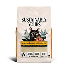 Sustainably Yours Large Grain Formula Corn & Cassava Unscented Cat Litter - Minimal Tracking""