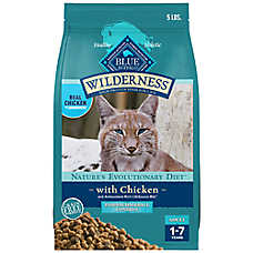 Blue Buffalo Wilderness Indoor Hairball Care Adult Dry Cat Food - Grain Free, Chicken