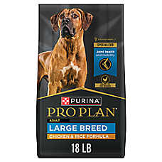 Purina Pro Plan High Protein, Digestive Health Large Breed Dry Dog Food, Chicken and Rice Formula