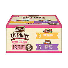 Merrick? Lil' Plates? Grain Free Small Breed Adult Wet Dog Food - Natural, Variety Pack, 12 Count