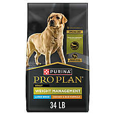 Purina Pro Plan Large Breed Weight Management Dry Dog Food, Chicken and Rice Formula
