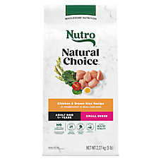 Nutro Natural Choice&trade; Small Breed Adult Dry Dog Food - Chicken & Brown Rice