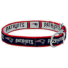 Pets First New England Patriots Reversible Dog Collar