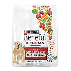 Purina Beneful Originals Adult Dog Dry Food - Farm Raised Beef