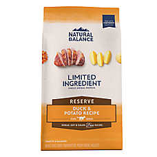 Natural Balance Limited Ingredient Diets Adult Dry Dog Food - Duck & Potato