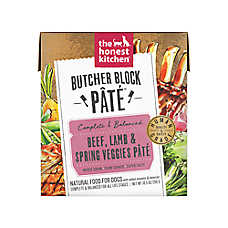 The Honest Kitchen Beef, Lamb & Spring Veggies Pate All Life Stages Wet Dog Food - 10.5 oz