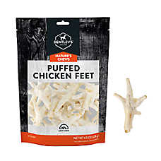 Dentley's? Nature's Chews Adult Dog Chew - Puffed Chicken Feet 12 ct