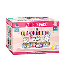 Weruva Pate! The Suppertime Sweepstakes Wet Cat Food - Variety Pack, 12 ct