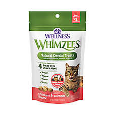 Whimzees Dental Cat Treat Salmon