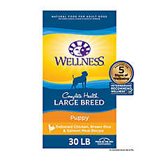 Wellness? Complete Health Large Breed Puppy Food - Natural