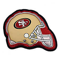 Pets First San Francisco 49ers Helmet Tough Dog Toy