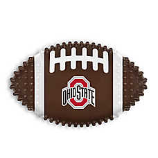 Ohio State Hard Nylon Football Dog Chew Toy